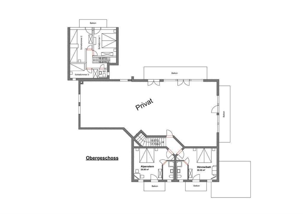 Landhaus Alpenstern Unterjoch Kültér fotó